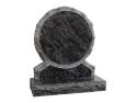 Rustic Pitched Blue Granite Memorial 