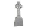 Rustic Pitched Grey Granite Memorial 
